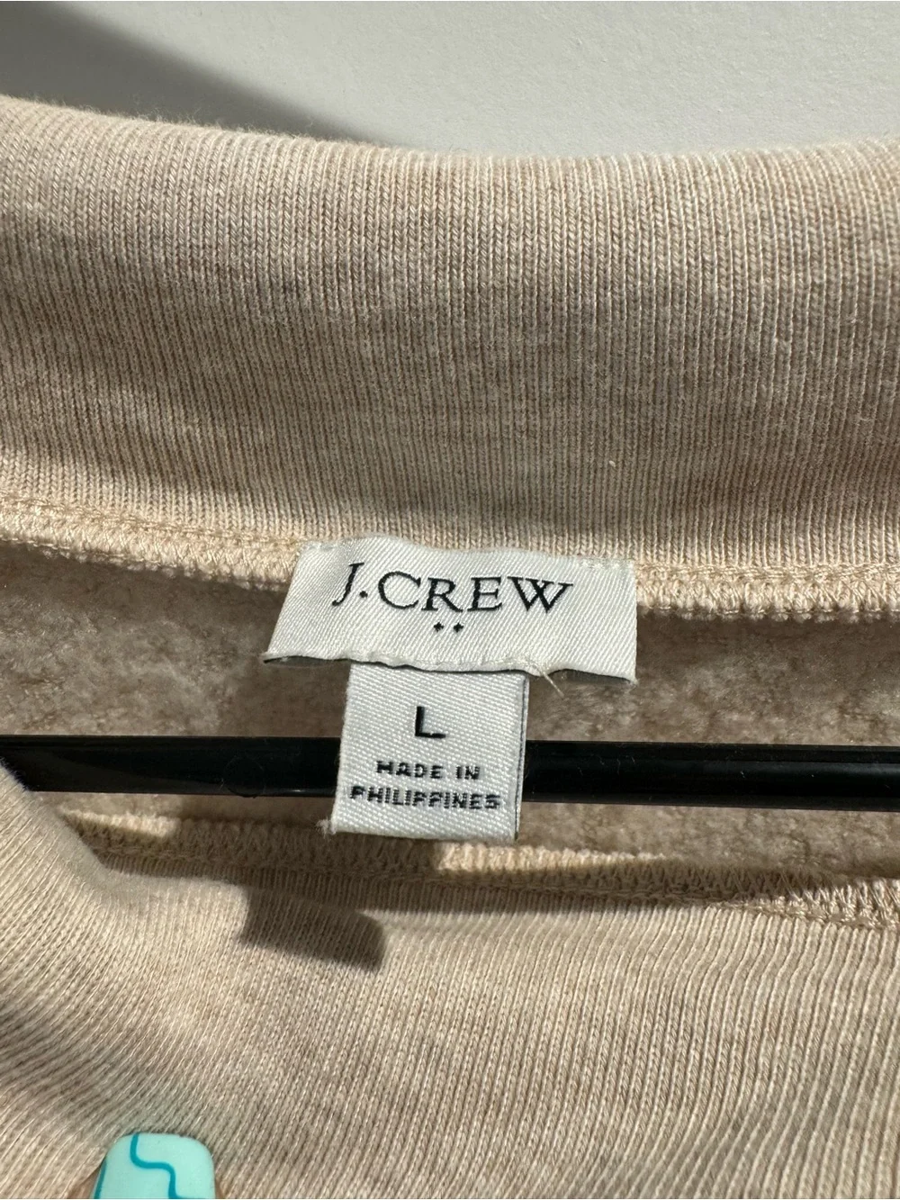 J. Crew Light Beige Cozy Pullover